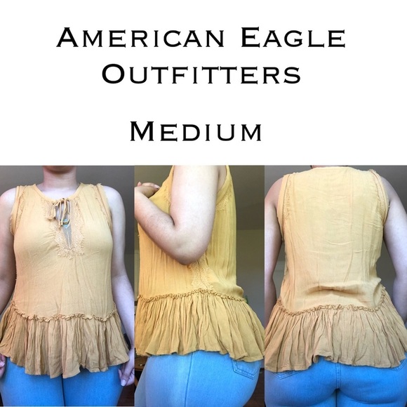 American Eagle babydoll top size medium - Picture 4 of 17